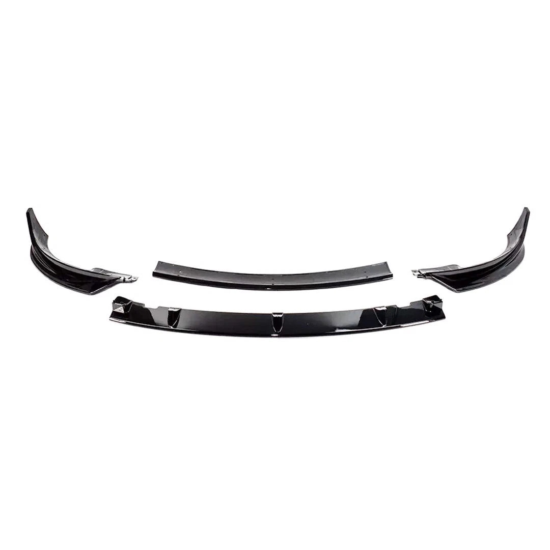 FOR TESLA MODEL Y FRONT BUMPER SPLITTER LIP SPOILER GLOSS BLACK 2020-2023