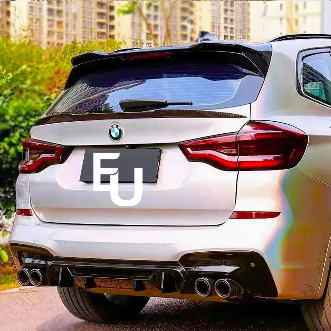 FOR BMW X3 G01 2021-2024 REAR MID BOOT SPOILER WING LOOK GLOSS