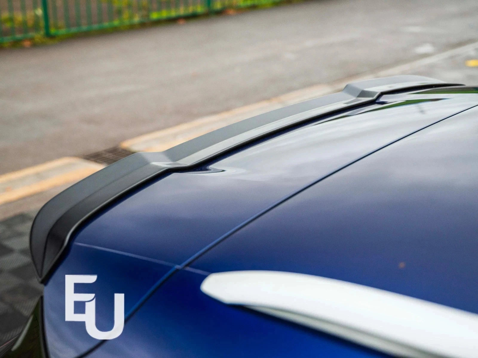 GLOSS BLACK REAR ROOF WING LIP SPOILER BODY KIT FOR AUDI Q5 FY MK3 2017-2020