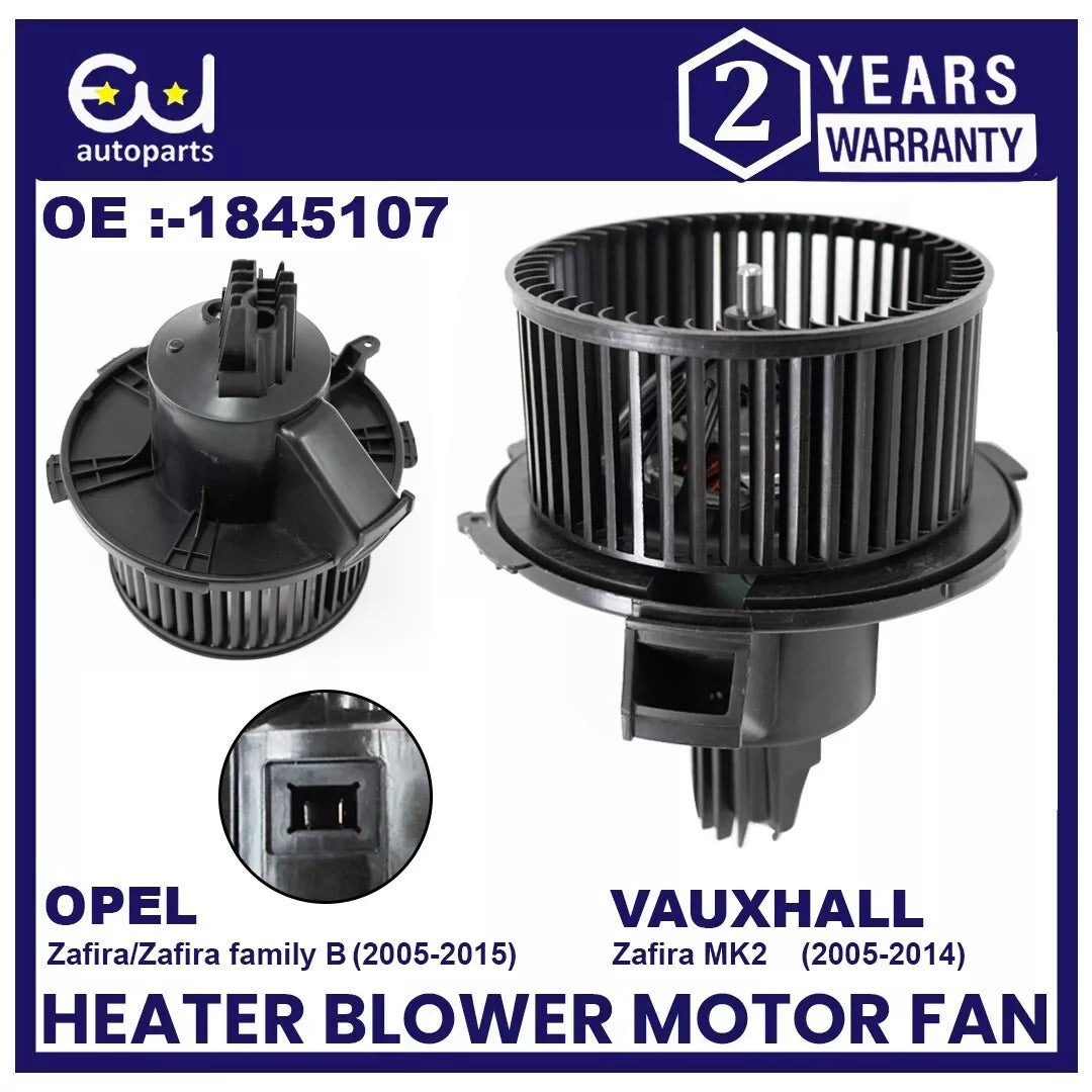 HEATER BLOWER MOTOR FAN FOR VAUXHALL OPEL ZAFIRA B / ZAFIRA FAMILY B A05 05-15