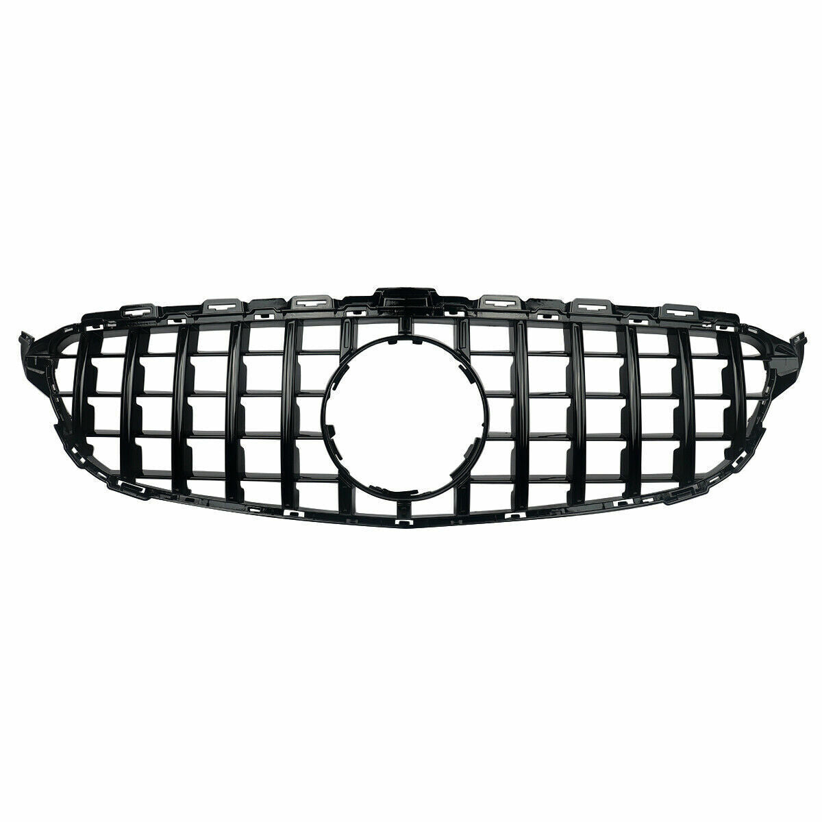 GRILL FOR MERCEDES W205 C205 C CLASS GRILLE AMG GT GTR STYLE 2015-2018