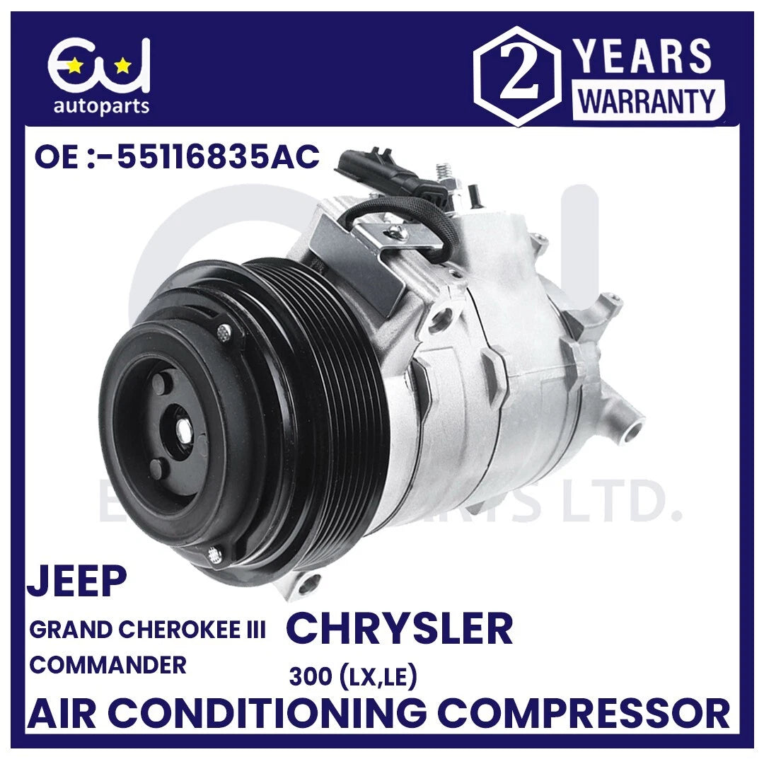 AIR CONDITIONING A/C COMPRESSOR FOR JEEP GRAND CHEROKEE 3.0 CRD WK CHRYSLER 300C