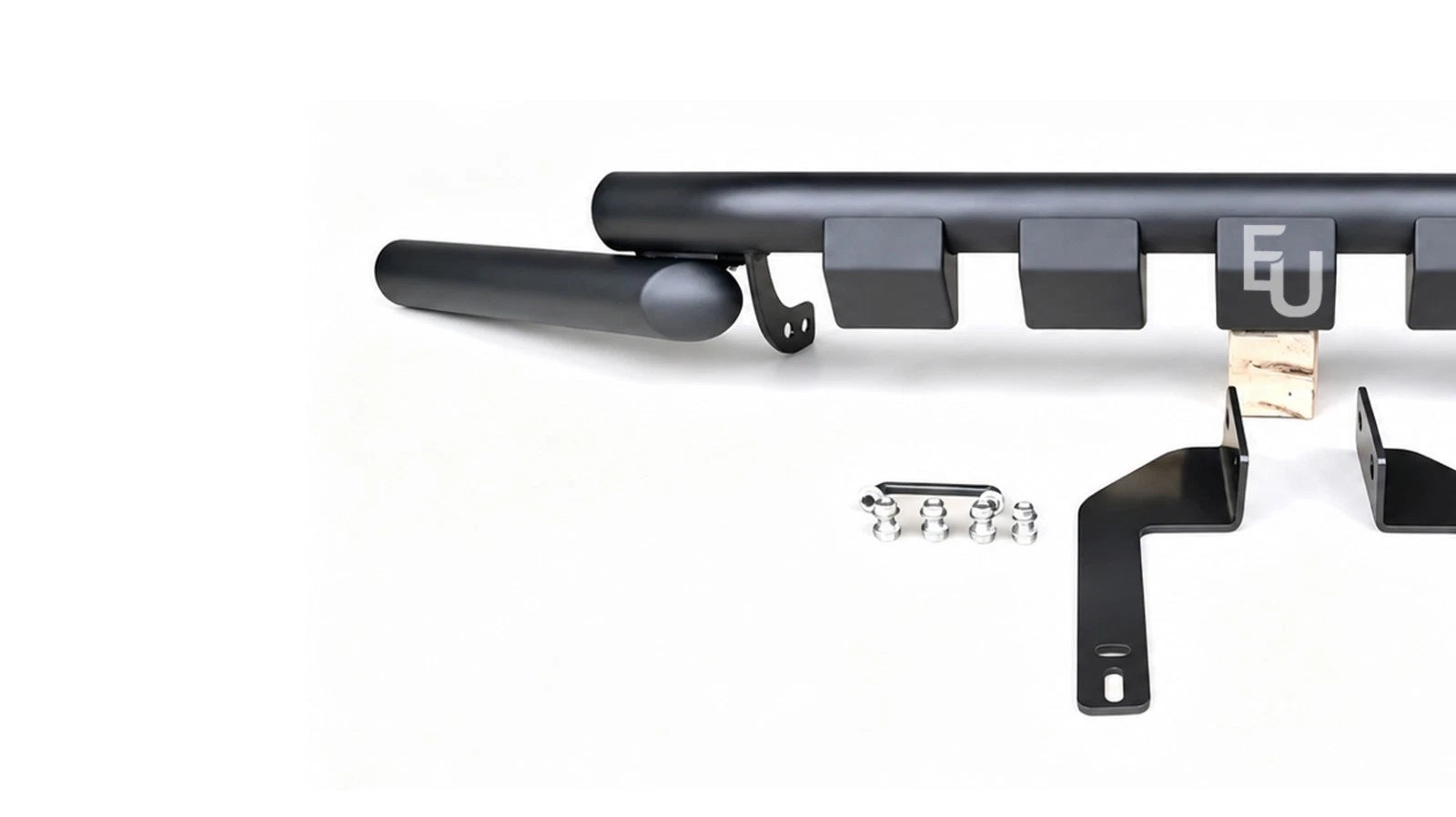 TWIN FRONT LOWER NUDGE CITY BULL BAR BUMPER FOR MERCEDES X CLASS W470 2017-2020