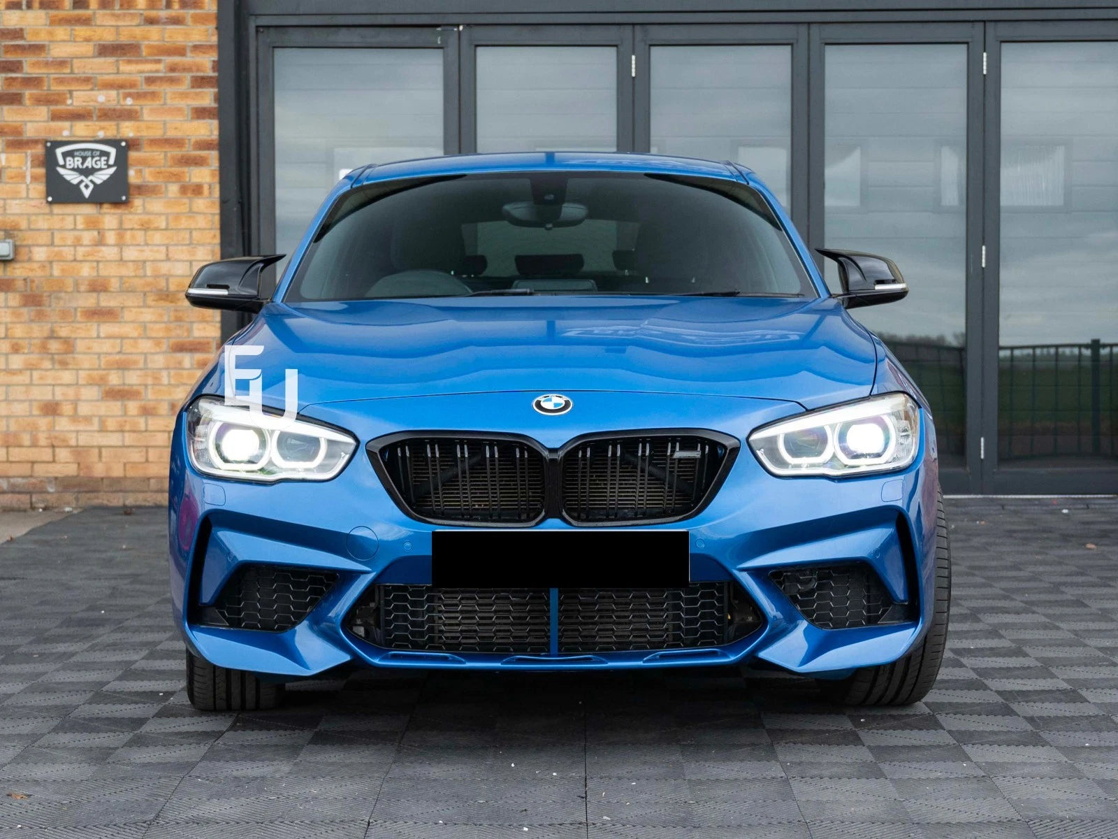 FOR BMW 1 SERIES F20 F21 UPGRADE M2 COMPETITION LOOK FRONT BUMPER KIT 2015-2019