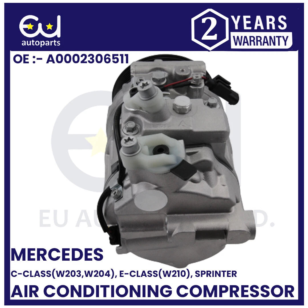 AIR CON AC COMPRESSOR PUMP FOR MERCEDES C-CLASS W203 W204 E-CLASS W211 SPRINTER
