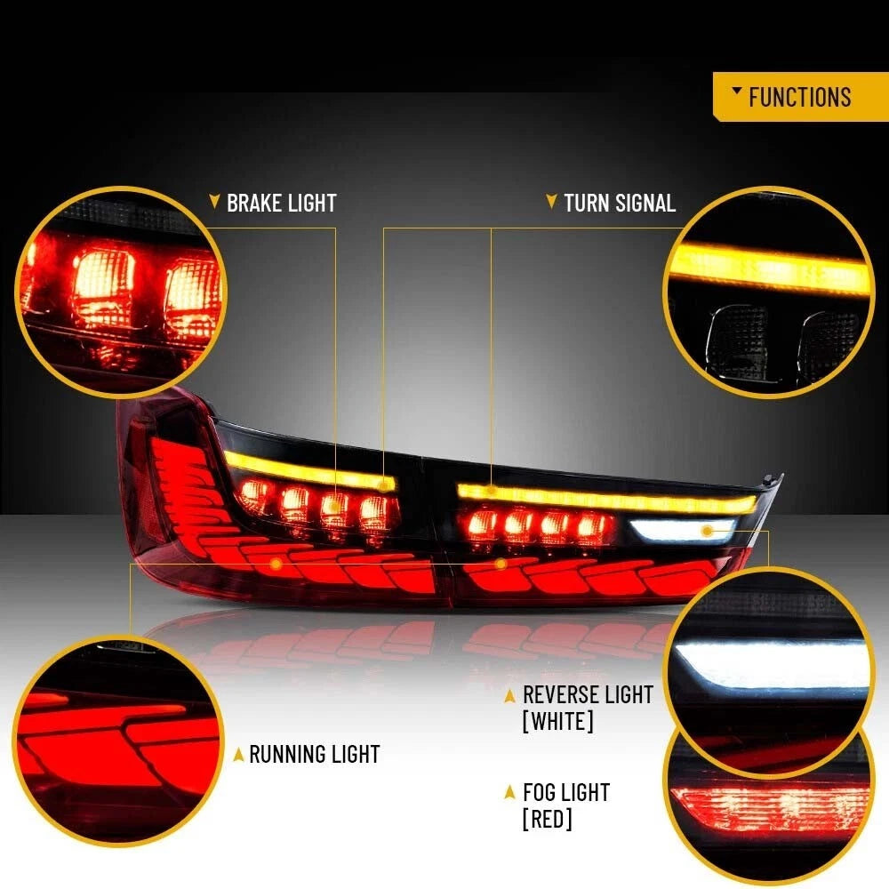 OLED GTS REAR TAIL LIGHT LIGHTS LAMP FOR BMW 3 SERIES G20 G80 W/ ANIMATION 2019+