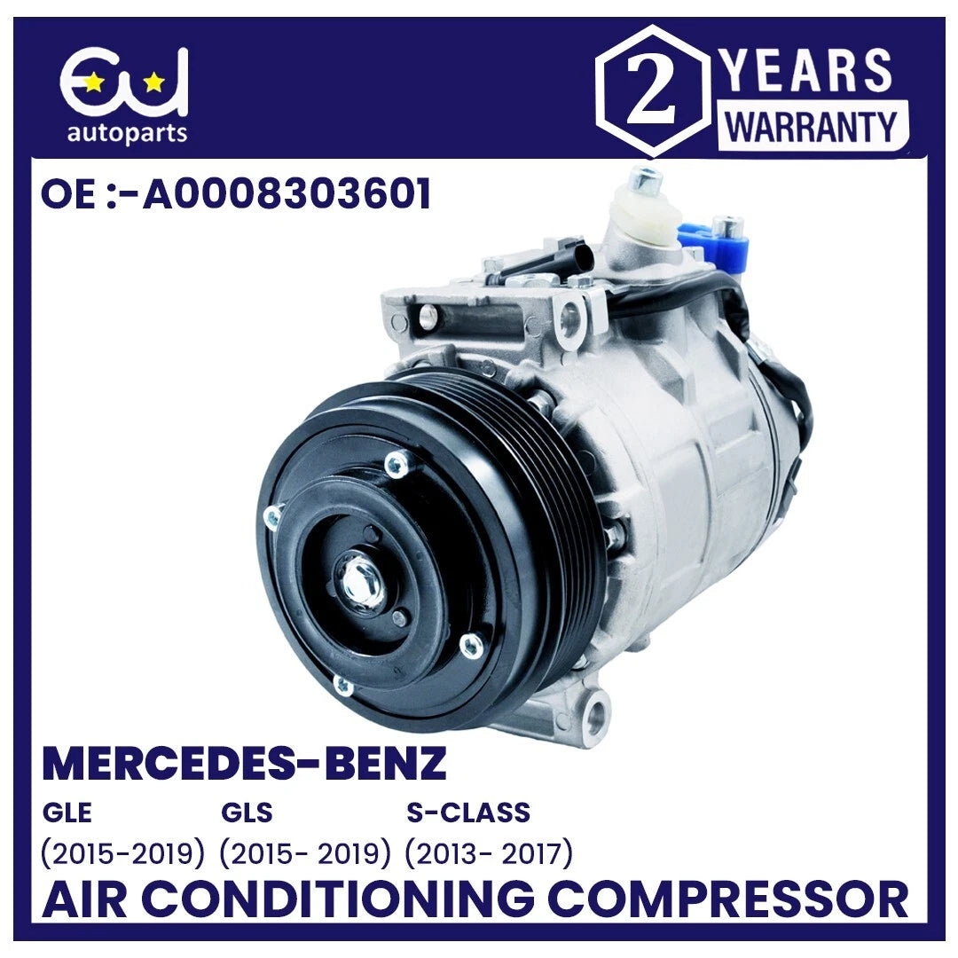 AIR CON AC COMPRESSOR PUMP FOR MERCEDES W166 GL350 W222 GLE X166 GLS 642 ENGINES