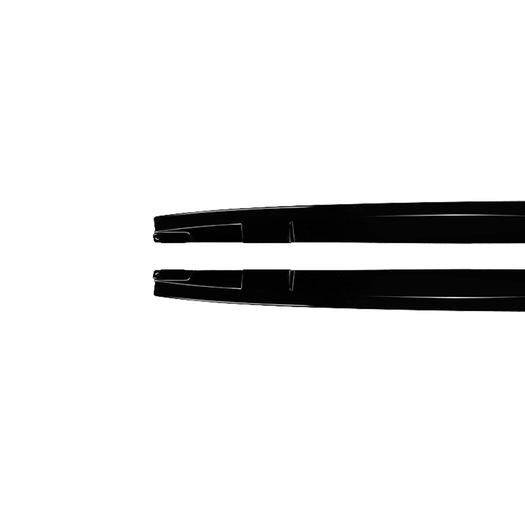 FOR AUDI A5 S LINE S5 F5 SPORTBACK SIDE SKIRT EXTENSION LIP GLOSS BLACK 2017-20