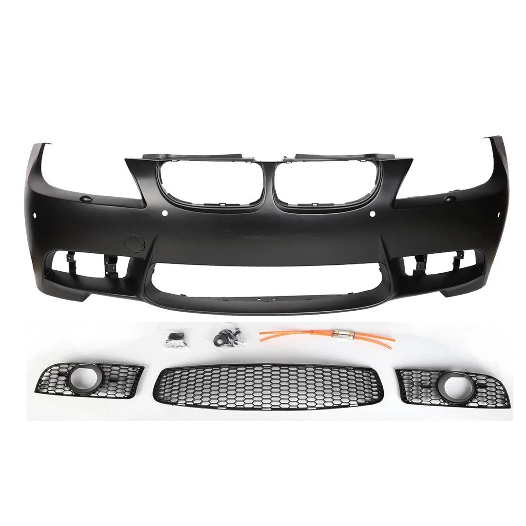 FOR BMW 3 SERIES E90 E91 LCI FACELIFT SALOON TOURING M3 STYLE FRONT BUMPER 09-12