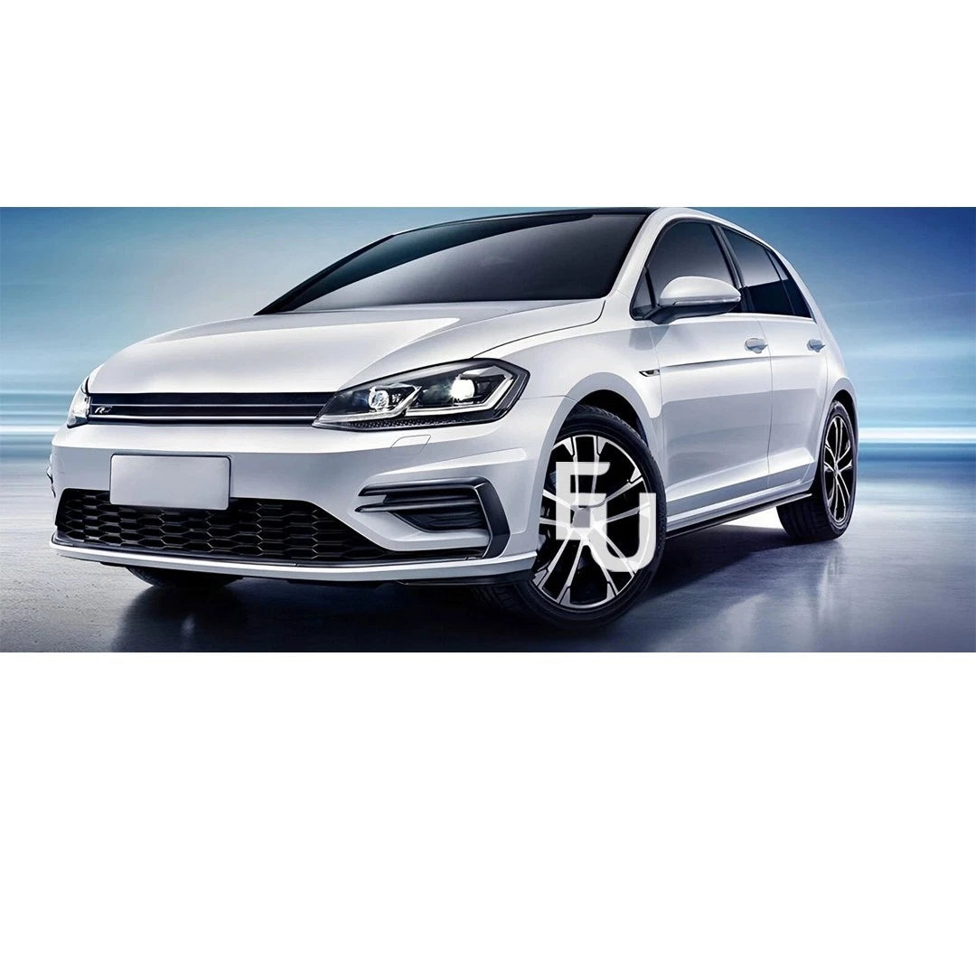 FOR VW GOLF MK7.5 FACELIFT LEFT RIGHT SIDE PAIR HEADLIGHT LENS COVER LAMP 18-20