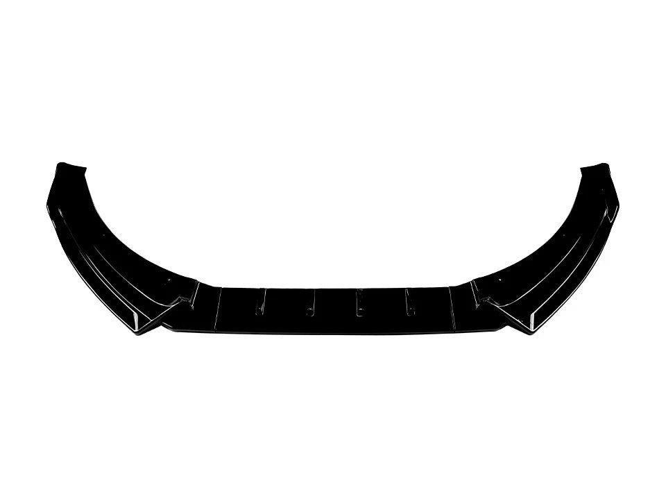 FOR AUDI A3 8P S LINE FRONT BUMPER SPLITTER LIP GLOSS BLACK 2008-13