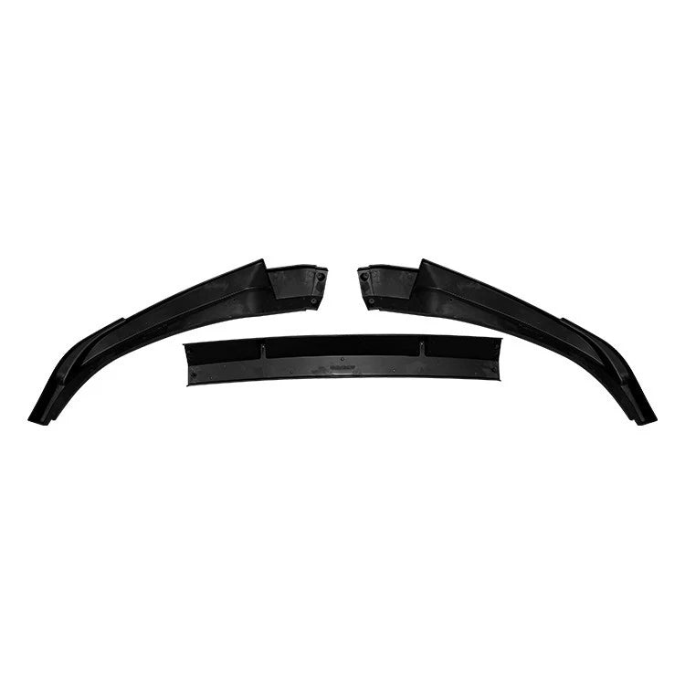 FOR AUDI A4 S4 B9 S LINE FRONT SPLITTER LIP SPOILER GLOSS BLACK 2015-2019