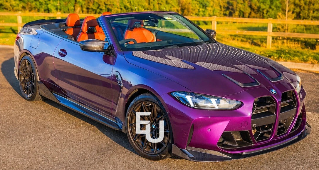FOR BMW M3 M4 G80 G82 G83 FRONT SPLITTER SPOILER LIP BODY KIT CARBON LOOK 2020+