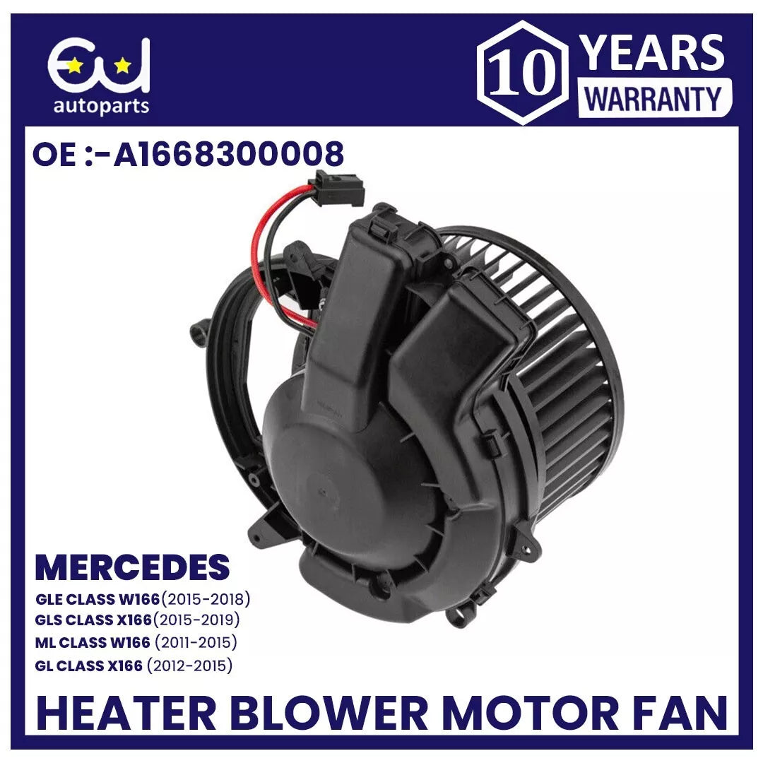 HEATER BLOWER MOTOR FAN FOR MERCEDES GLE GLS M GL CLASS X166 W166 A1669066100