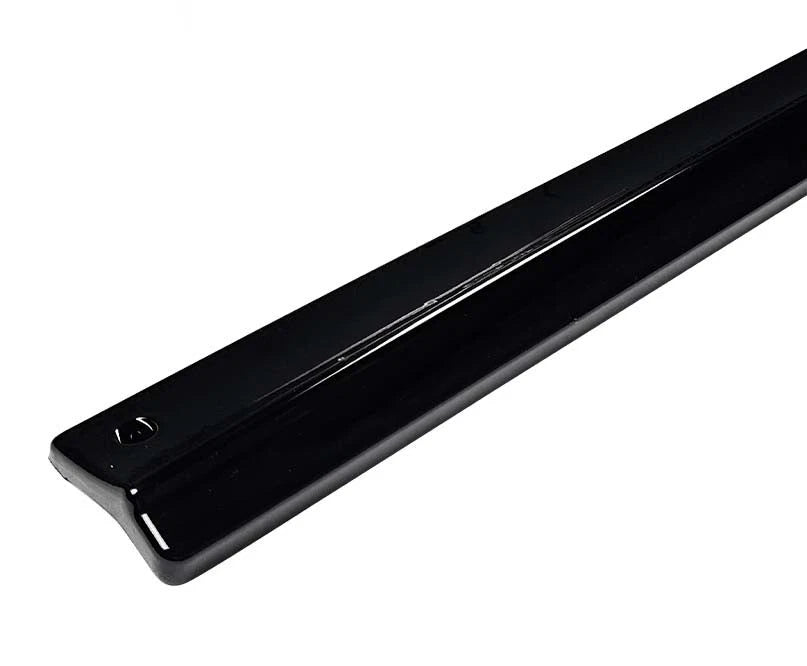 FOR VW GOLF MK5 GTI R32 SIDE SKIRT EXTENSION LIP SPLITTER GLOSS BLACK 2003-2008