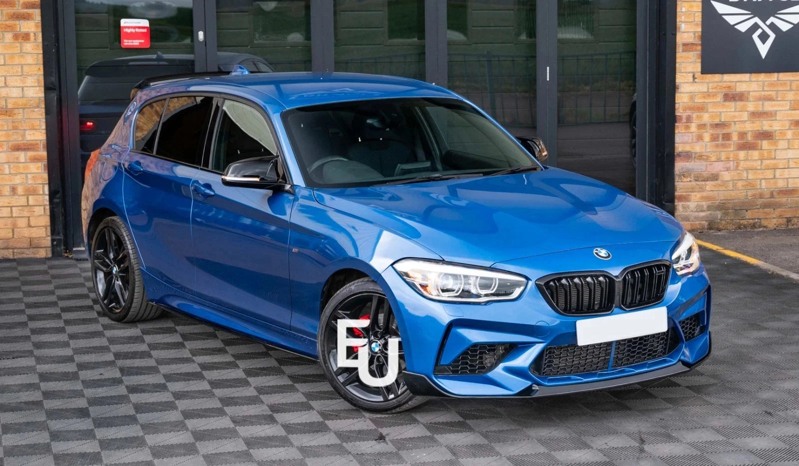 M2 COMPETITION FRONT SPLITTER FOR AFTERMARKET M2C FRONT BUMPER FOR BMW F20 F21
