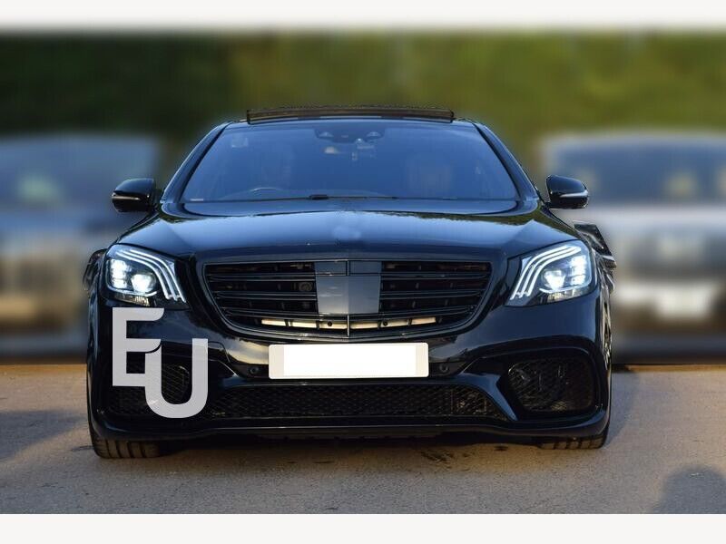 FOR MERCEDES S CLASS W222 S65 S560 AMG FRONT RADIATOR BLACK GRILL GRILLE 14-20