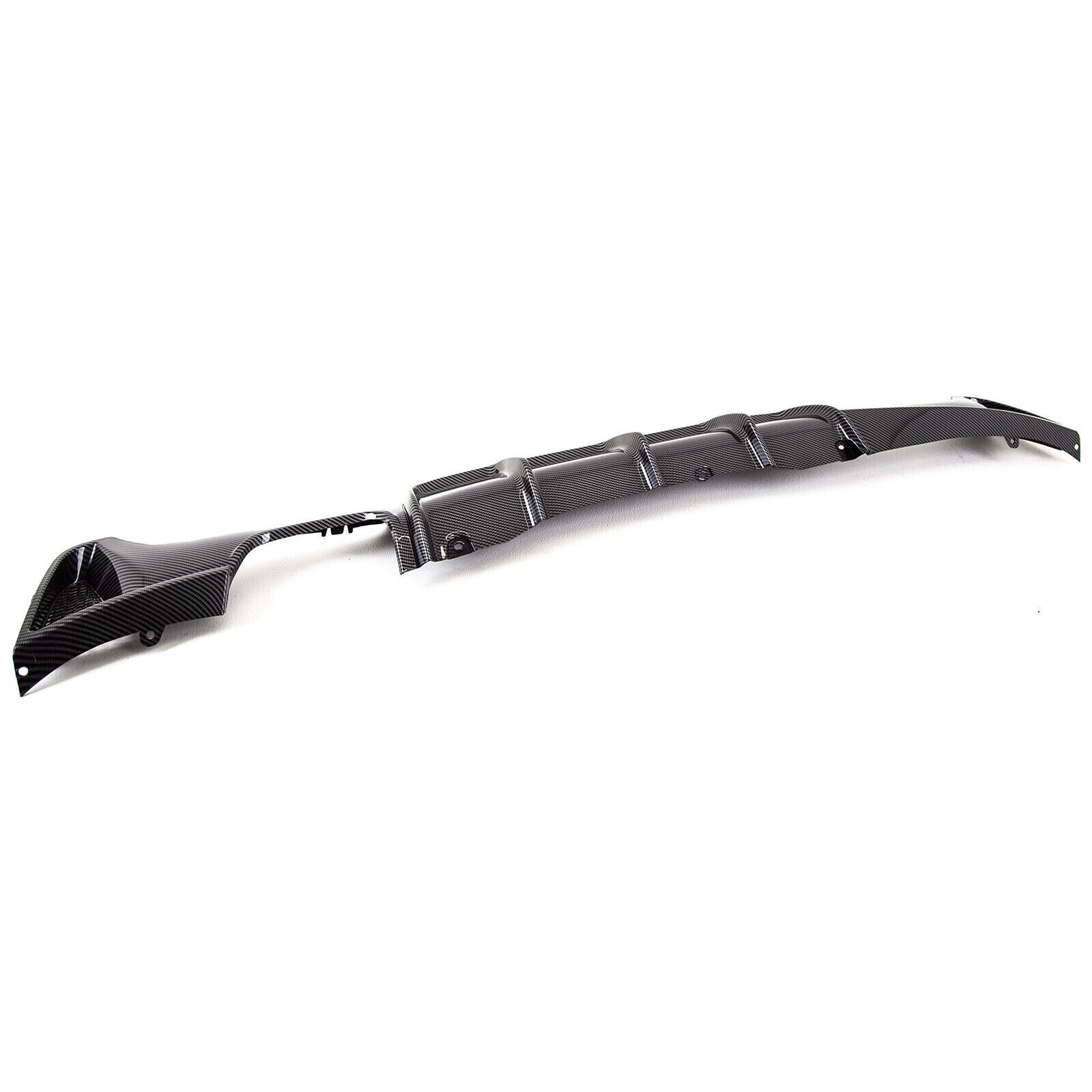 MP STYLE TWIN REAR DIFFUSER FOR BMW 4 SERIES F32 F33 F36 CARBON LOOK 2013-2020