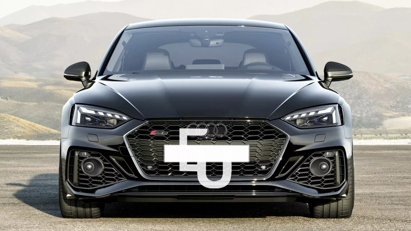 FOR AUDI A5 LEFT PASSENGER SIDE FRONT HEADLIGHT HEADLAMP LENS COVER 2020-2023