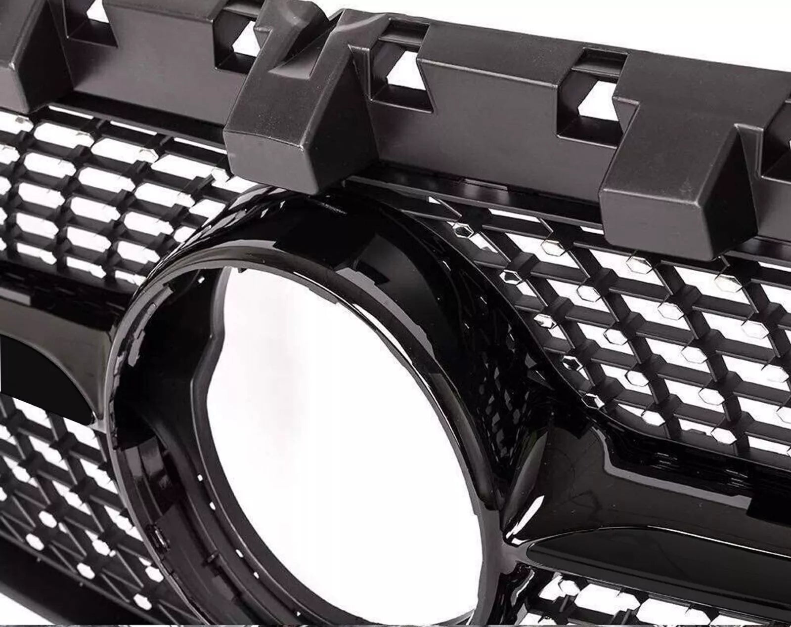 FOR MERCEDES CLA CLASS W117 C117 13-19 FRONT GRILLE GRILL BLACK DIAMOND STYLE