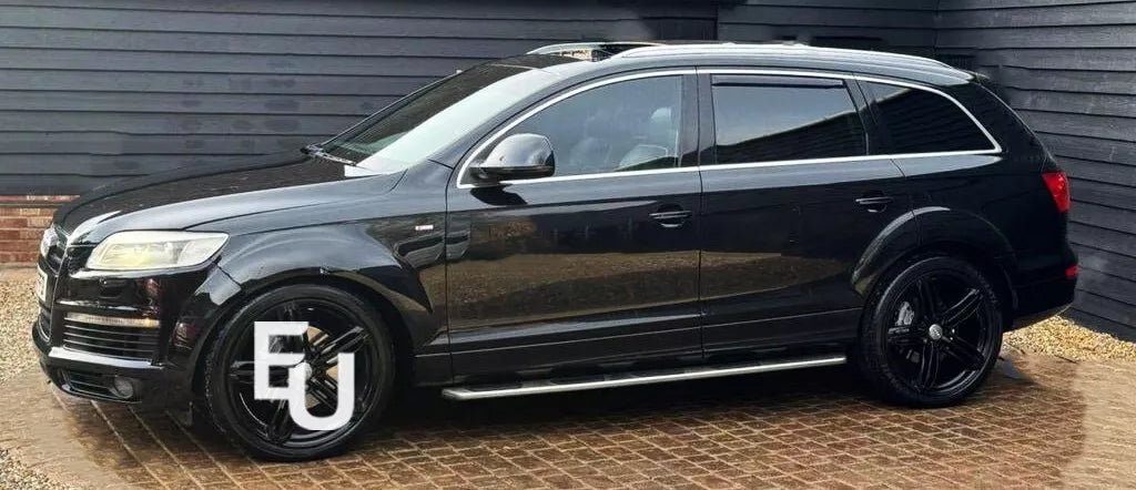 SIDE STEPS RUNNING BOARDS FOR AUDI Q7 2006-2015 4L INTEGRATED BRACKETS