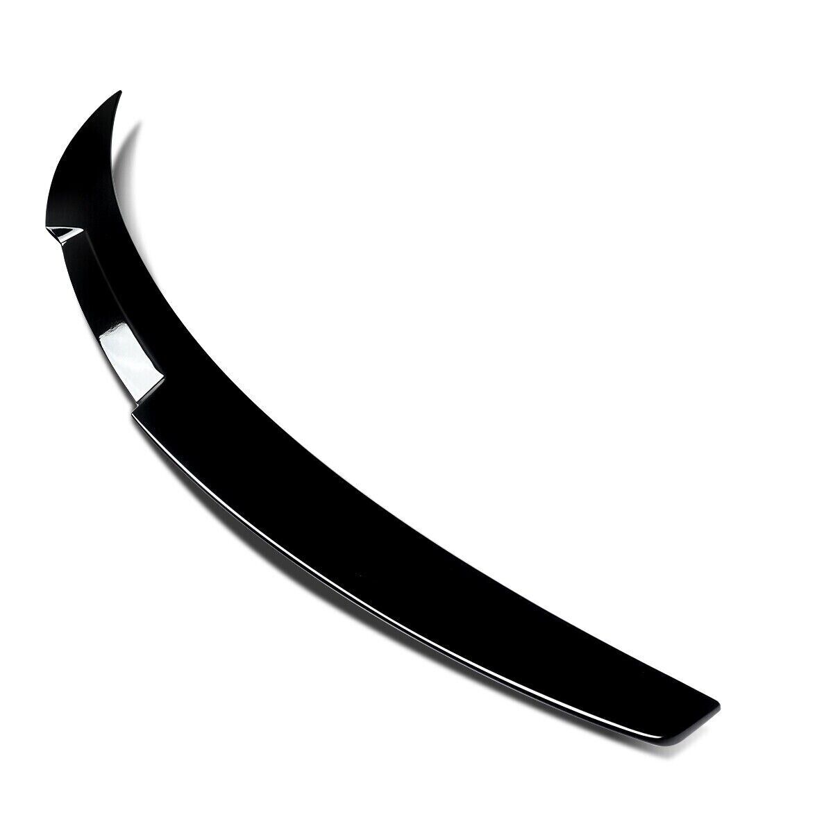 BMW 4 Series G22 Coupe M4 V-Style Gloss Black Boot Lip Trunk Spoiler –UK Fitment
