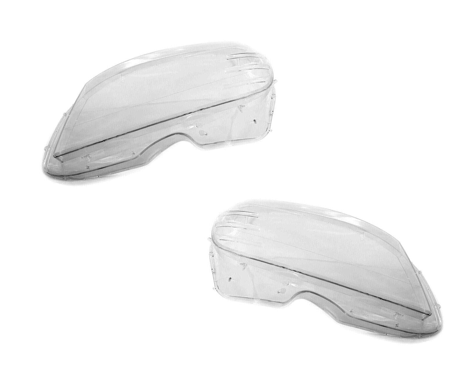 2X HEADLIGHT LENS COVER FOR MERCEDES BENZ C-CLASS W204 C200 C280 C300 2008-2011