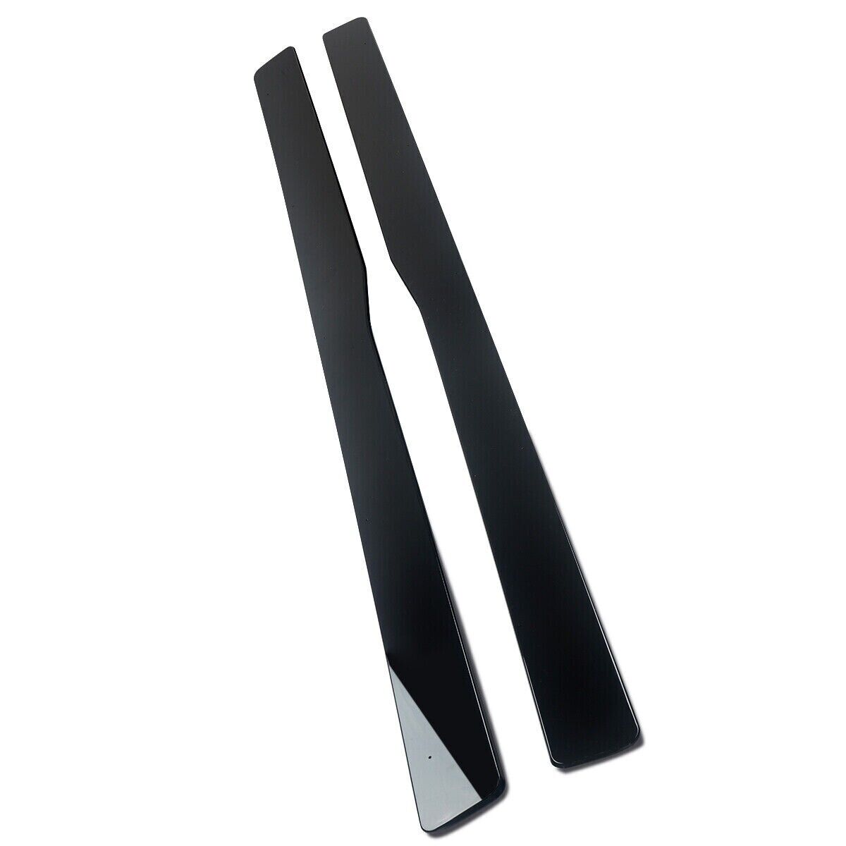 FOR BMW M3 M4 F80 F82 SIDE SKIRTS EXTENSION BLADE LIP GLOSS BLACK FIT 2013-2018