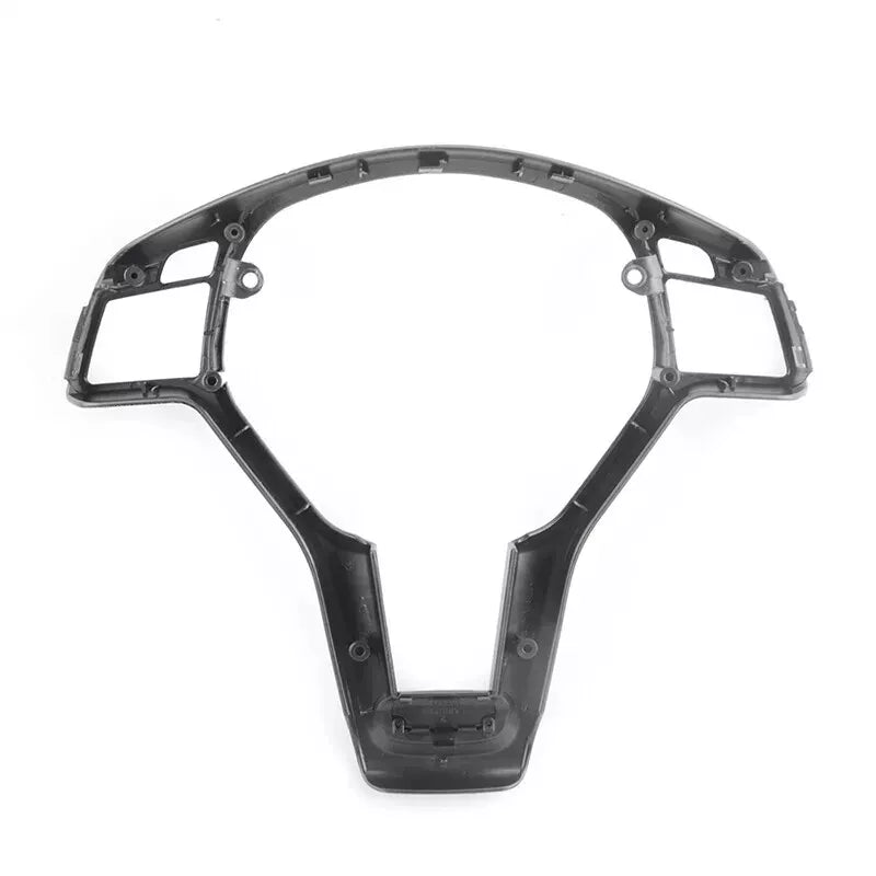 STEERING WHEEL TRIM COVER FOR MERCEDES C E CLASS W204 W212 W117 C63 E63 GLOSS