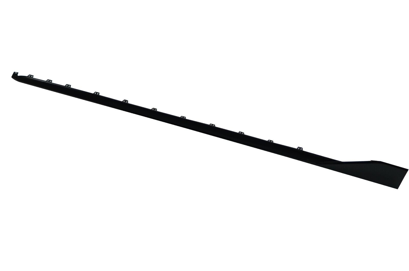 FOR BMW 1 SERIES F40 MP STYLE SIDE SKIRT EXTENTION LIP BLADE GLOSS BLACK 2019+