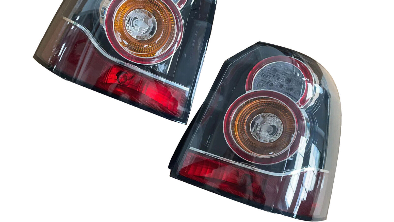 UPGRADE BLACK REAR LED TAIL LIGHT LAMP FOR LAND ROVER FREELANDER 2 L359 2006-14