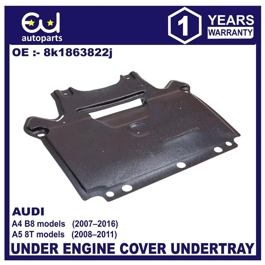 UNDER ENGINE COVER UNDERTRAY FOR AUDI A4 B8 2007-2016 A5 8T 2008-2011 8K1863822S
