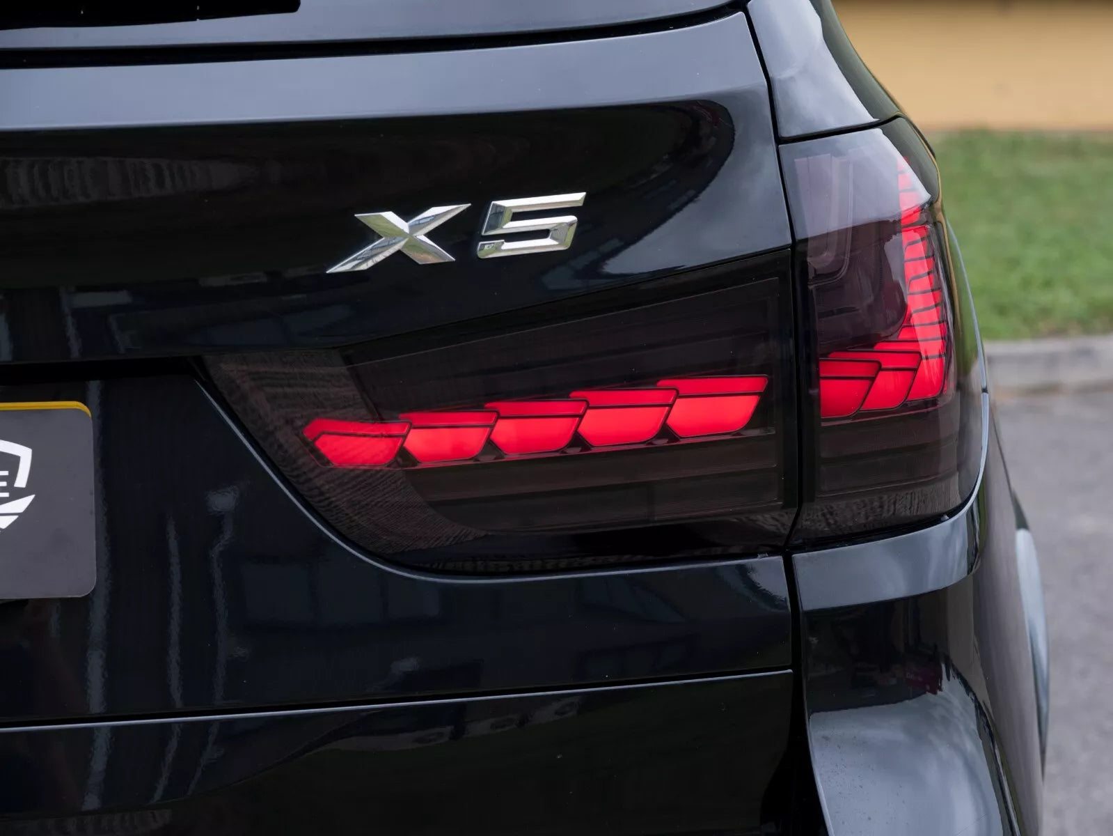 FOR BMW X5 F15 2013-2018 PAIR GTS LED BLACK SMOKED ANIMATION TAIL LIGHTS LAMP