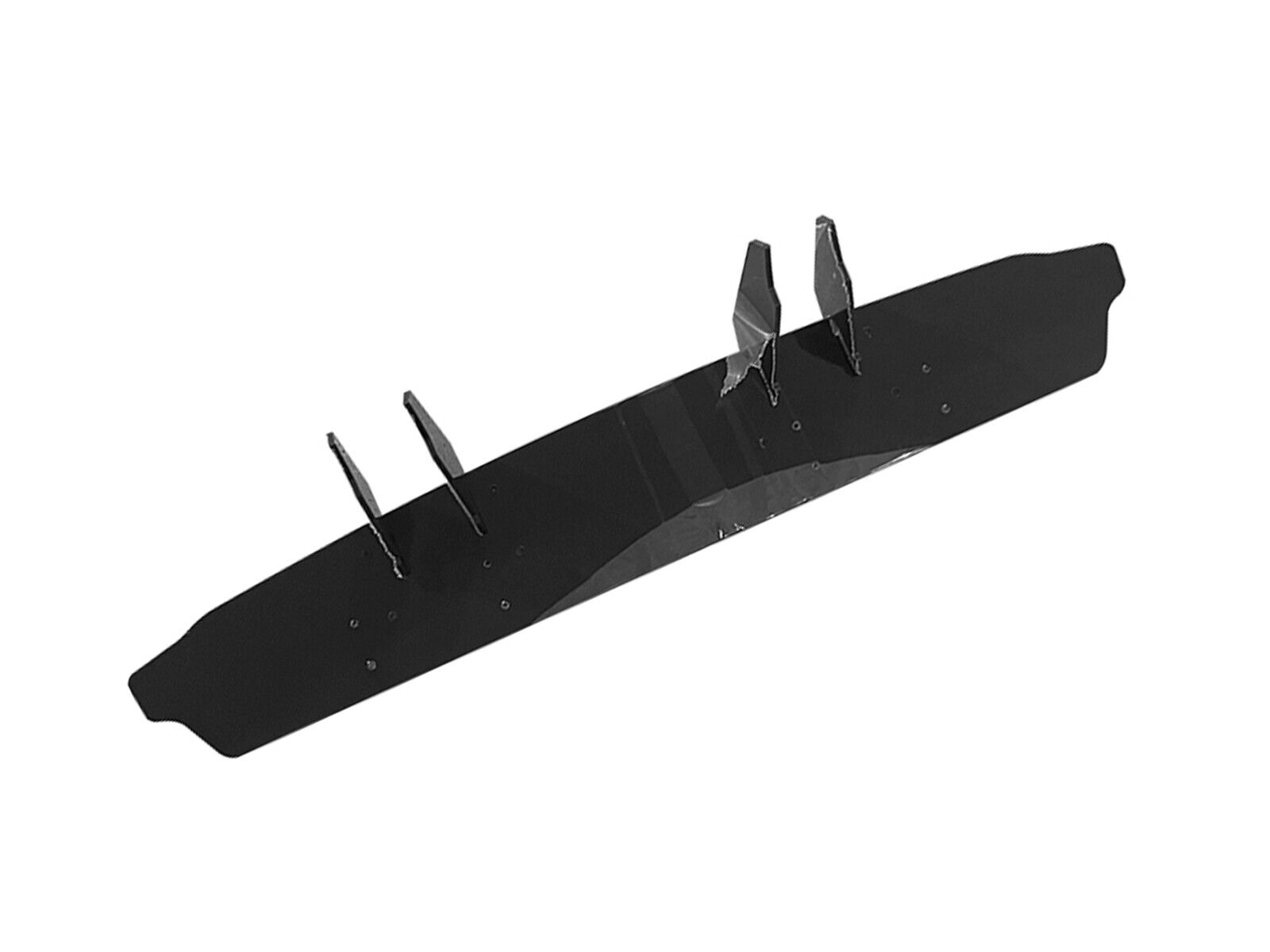 FOR MERCEDES A CLASS A35 A45 AMG W177 REAR BLADE STYLE DIFFUSER GLOSS BLACK 19+