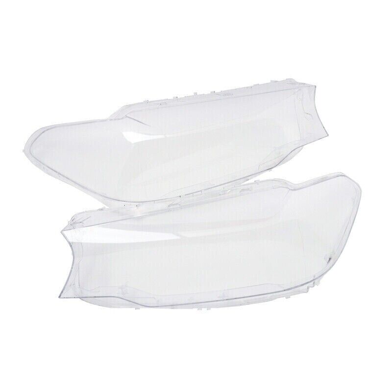 L+R HEADLIGHT LENS COVER HEADLAMP SHELL FOR BMW G30 G31 G38 5 SERIES 2016-2019