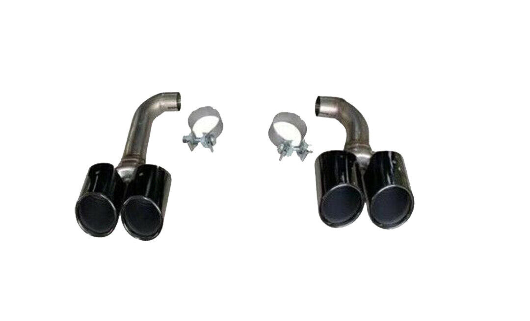 FOR BMW X4 G02 2018+ DIFFUSER INCLUDING EXHAUST PANEL & TAIL PIPES BLACK