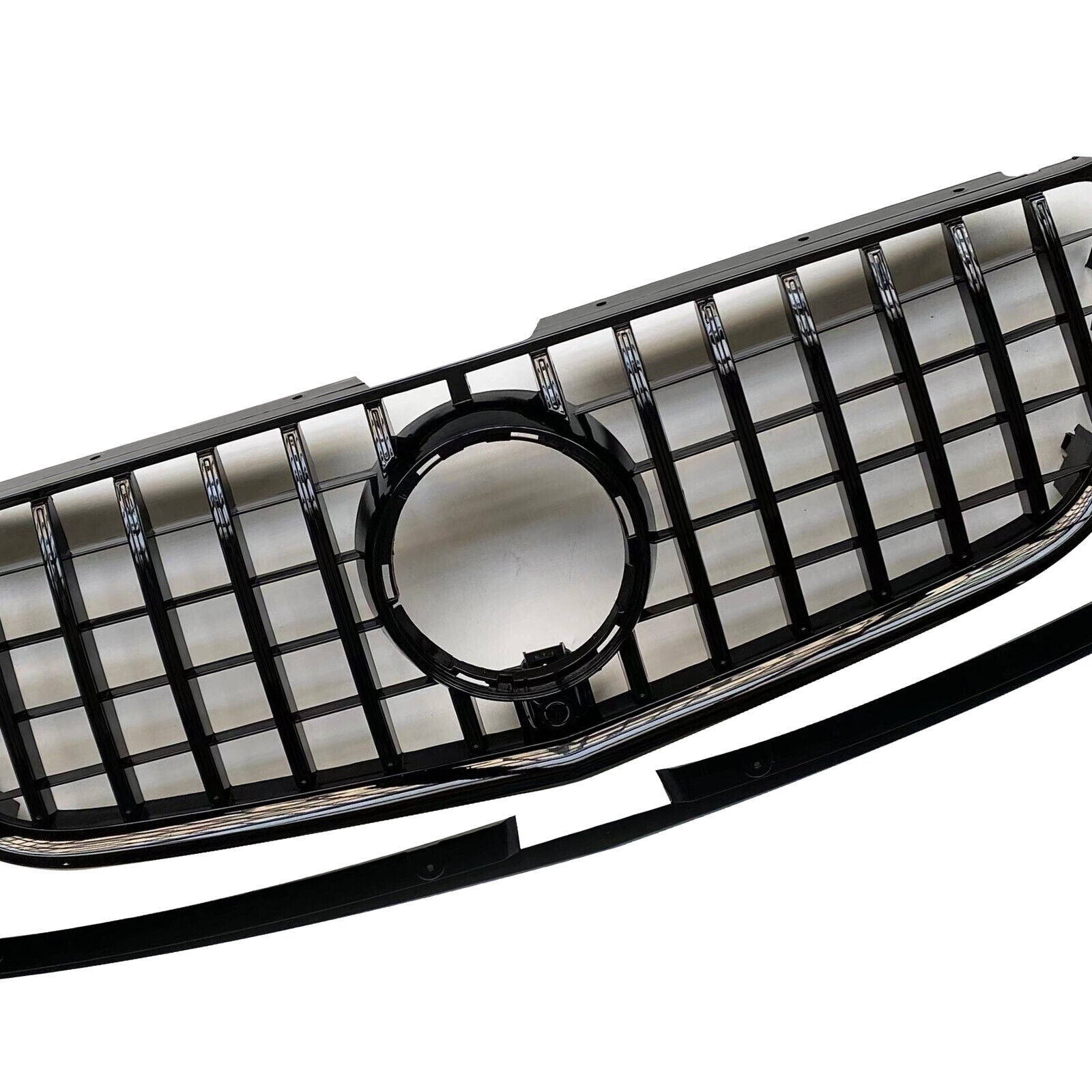 FITS MERCEDES VITO W447 PANAMERICANA GT GRILLE GRILL AMG GLOSS BLACK 2014-JUN 19