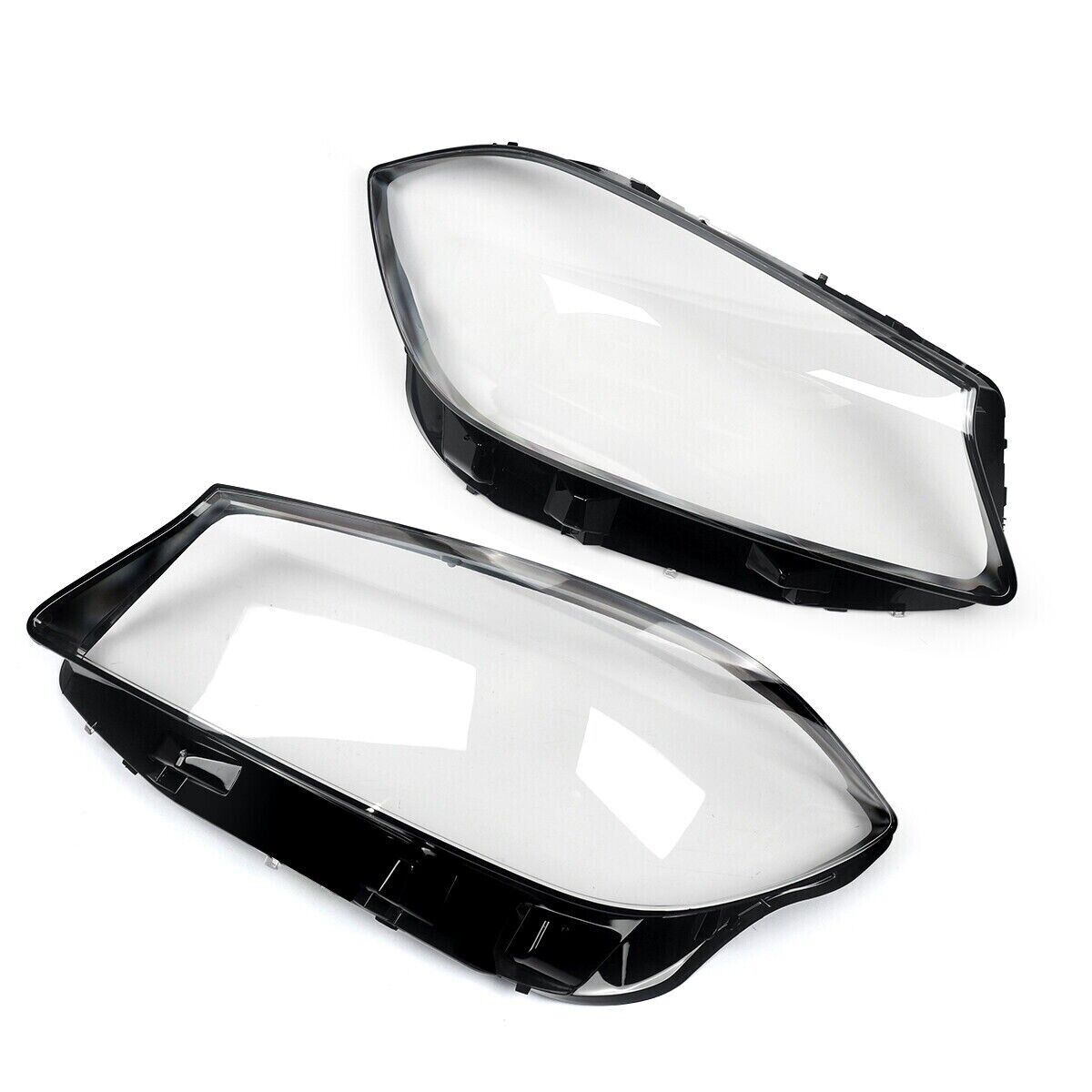 LEFT RIGHT HEADLIGHT LAMP LENS COVER SHELL FOR MERCEDES-BENZ A-CLASS W176 16-18