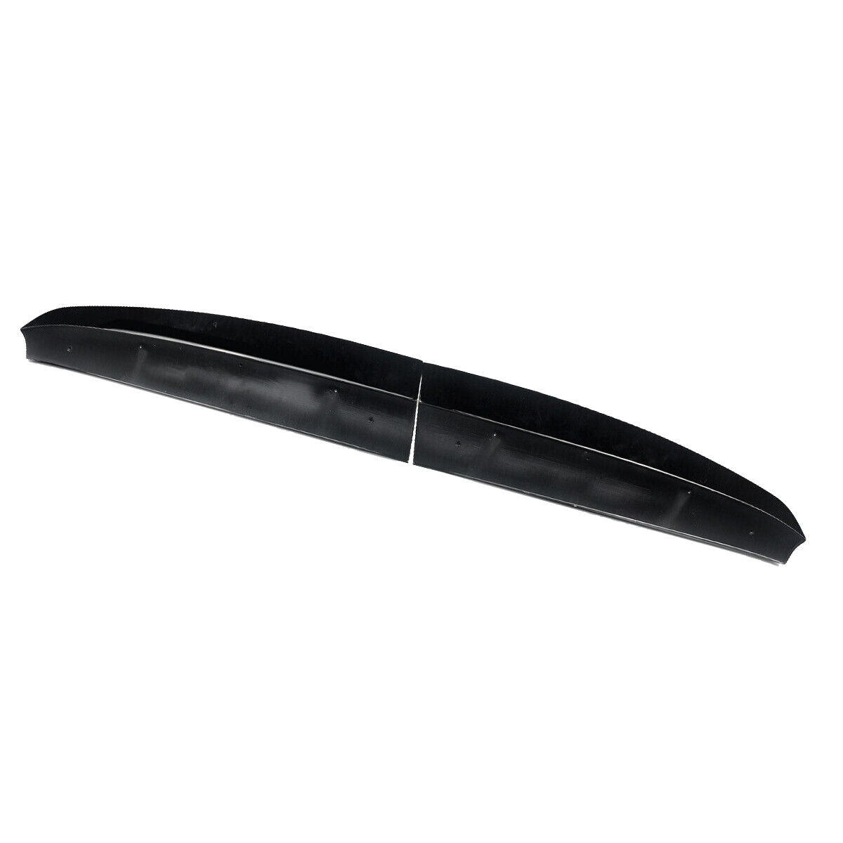 REAR TWIN BARN DOOR ROOF SPOILER FOR FORD TRANSIT CUSTOM 2012-2020 GLOSS BLACK