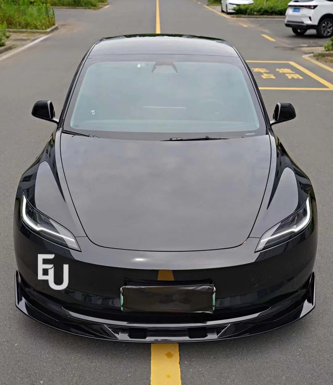 BRAGE DESIGN AERO BODY KIT FRONT SPLITTER REAR DIFFUSER FOR TESLA MODEL 3 2017+