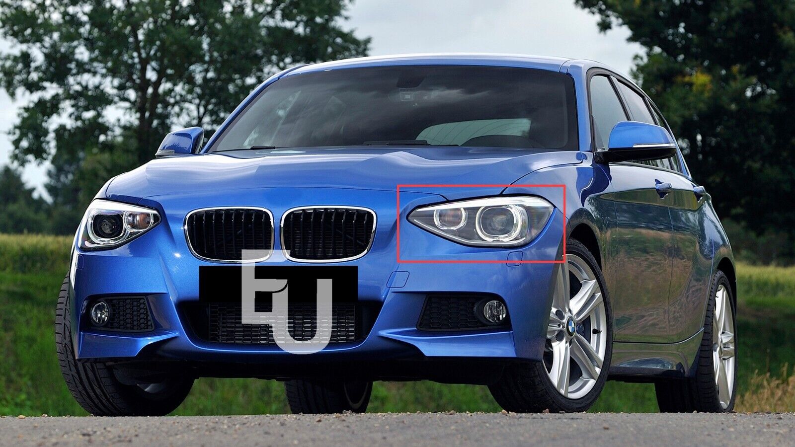 FOR BMW 1 SERIES F20 F21 PRE LCI HEADLIGHT HEADLAMP LENS COVER LEFT SIDE 11-14