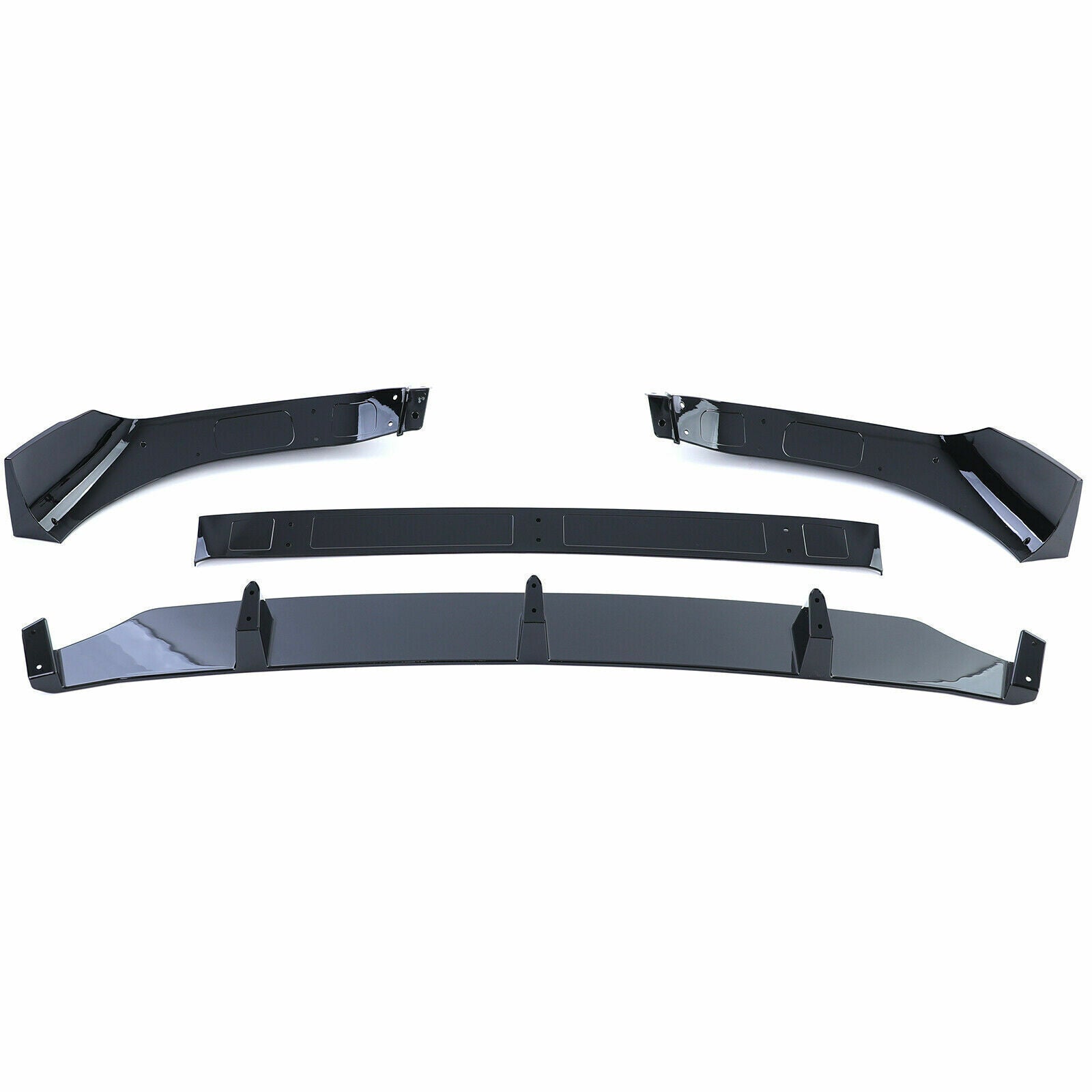 FOR BMW X7 G07 M SPORT FRONT SPLITTER SPOILER LIP GLOSS BLACK 19+