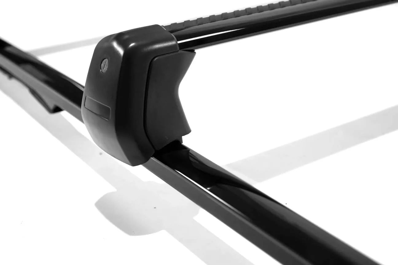 FOR LAND ROVER DISCOVERY 5 L462 ROOF RAILS RACK CROSS BARS KIT BLACK LOCKABLE