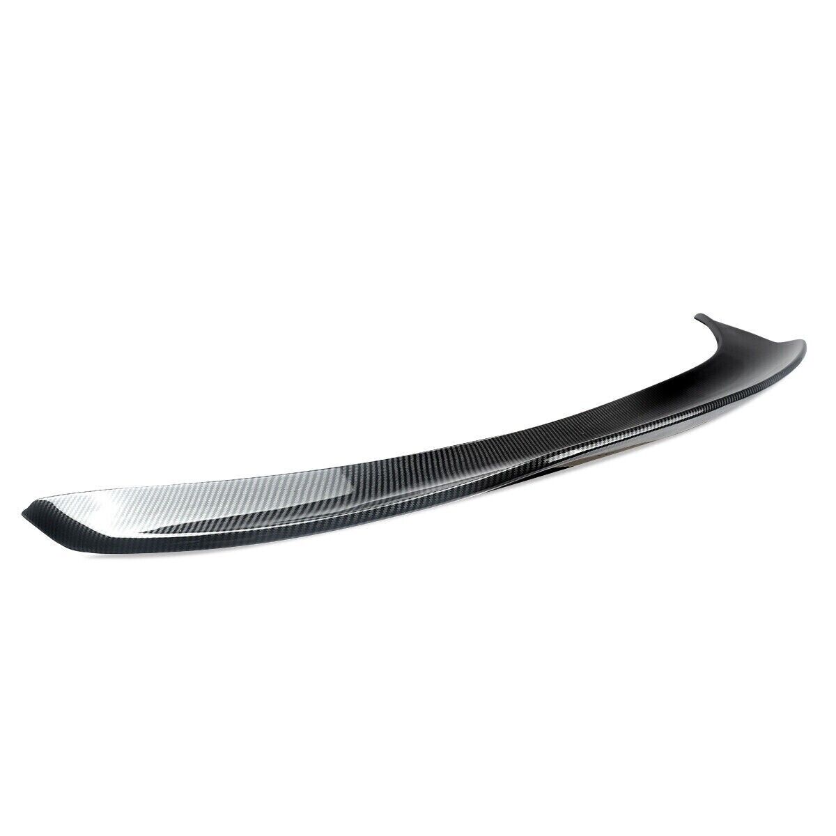 FOR MERCEDES C CLASS W205 RENNTECH PSM STYLE REAR BOOT SPOILER LIP CARBON LOOK