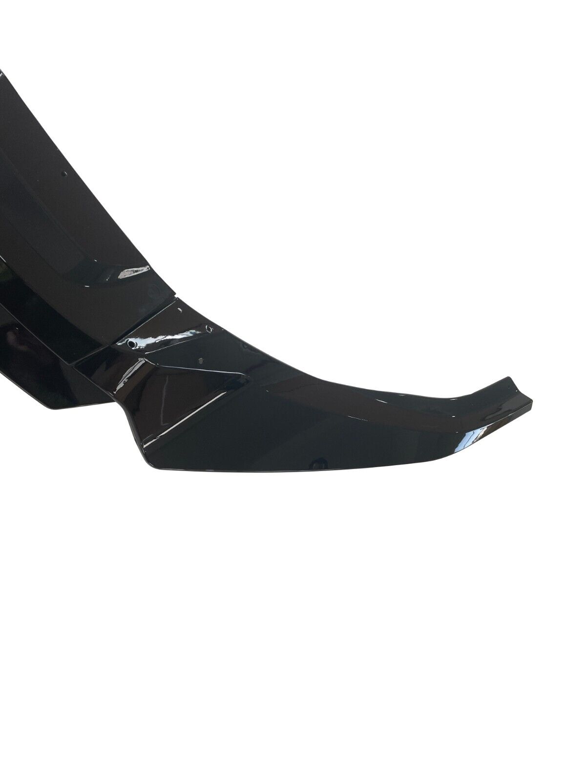 FOR AUDI Q8 S LINE FRONT BUMPER SPLITTER LIP SPOILER GLOSS BLACK 2018 ONWARDS