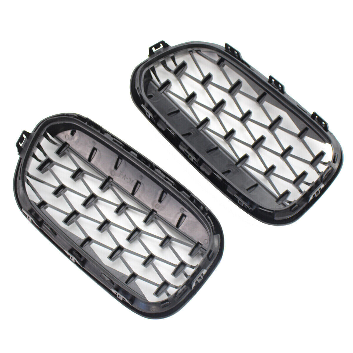 FOR BMW F20 F21 1 SERIES DIAMOND BLACK FRONT KIDNEY GRILLE GRILL 15-19 FACELIFT