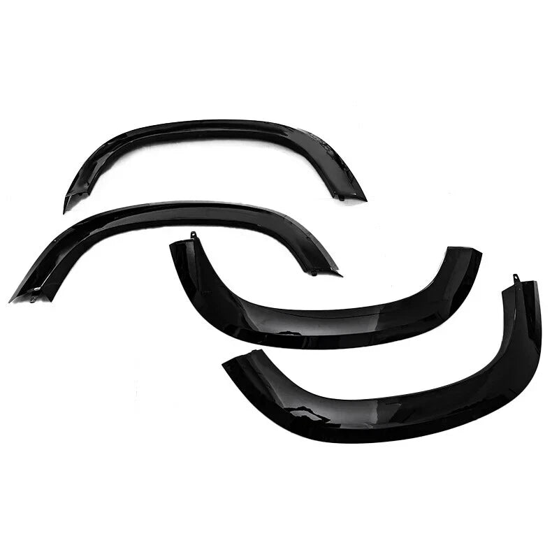 WHEEL ARCH KIT FOR LAND ROVER DEFENDER 90 L663 2020+ GLOSS BLACK WIDE BODY UK
