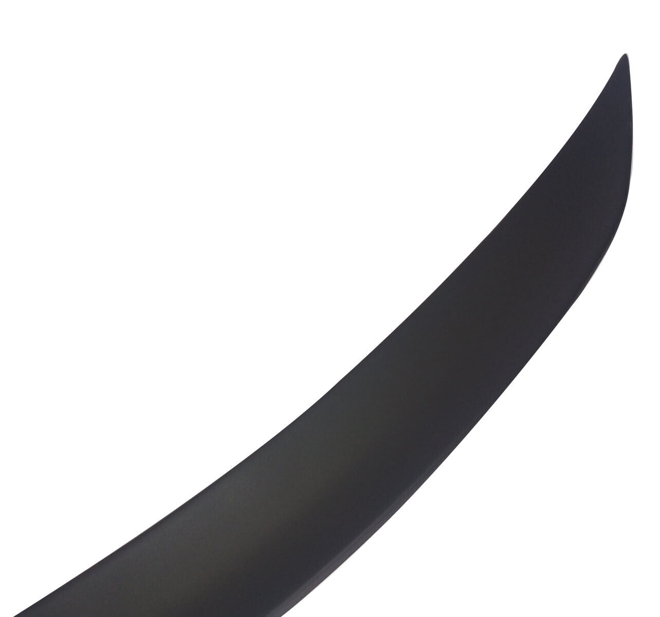 FOR MERCEDES C CLASS COUPE C205 A205 AMG STYLE REAR BOOT SPOILER MATTE BLACK