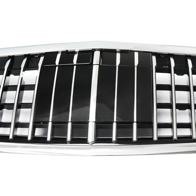 FOR MERCEDES BENZ S CLASS W222 MAYBACH STYLE FRONT GRILL GRILLE CHROME 2014-2021