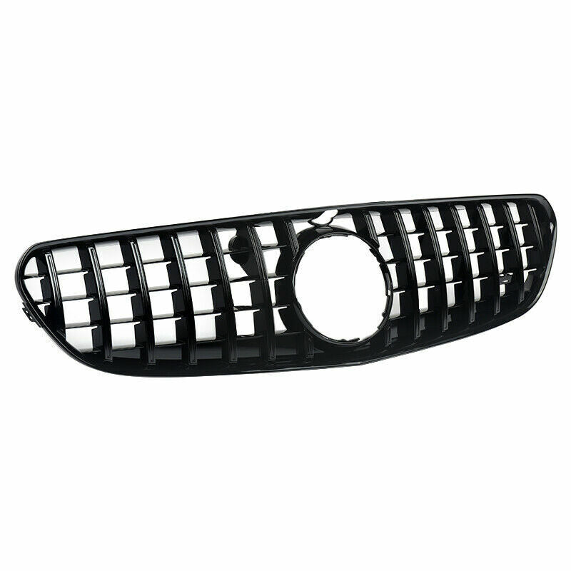 FOR MERCEDES S CLASS COUPE C217 PANAMERICANA GT FRONT GRILLE GRILL BLACK 2014-17